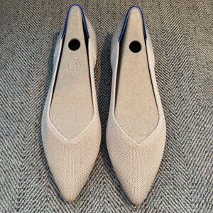 Like New Ecru / Nude Rothy's Sz 9